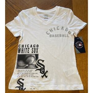 Chicago White Sox Girls Size Medium 7/8 100% Cotton